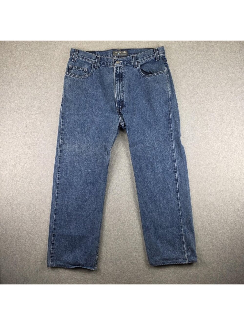 Levi's SilverTab Relaxed Straight Jeans Mens 36x29 Blue Denim Made in Mexico 200